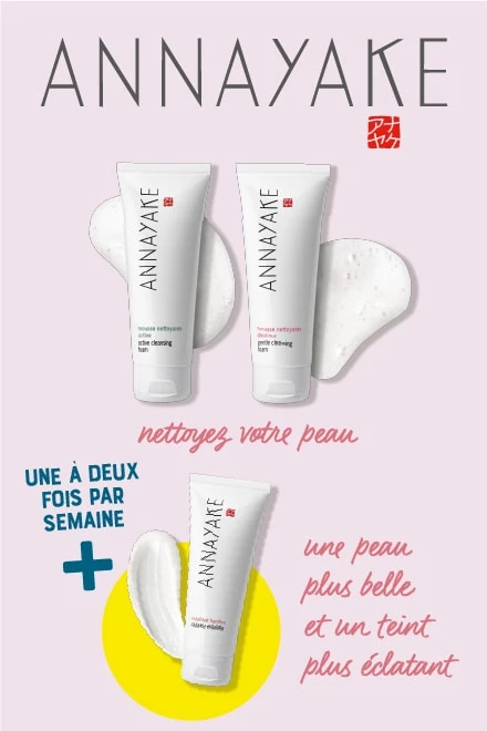 Exfoliant Lumière Soin Nettoyant Visage ANNAYAKE - incenza